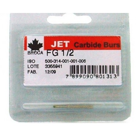 Broca Carbide Esférica FG Nº 1/2 