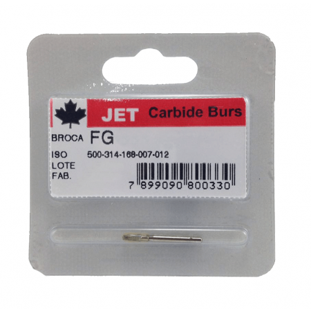 Broca Carbide Cilíndrica Lisa Ponta Arredondada FG - Nº 245