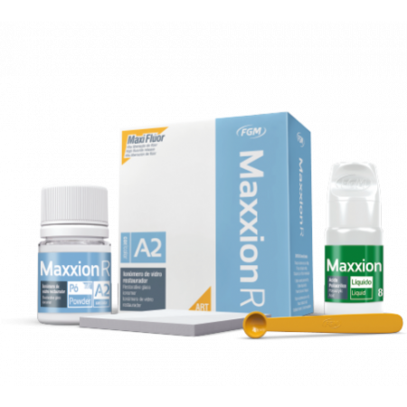 Ionômero de Vidro - Kit Maxxion R - Cor: A2 