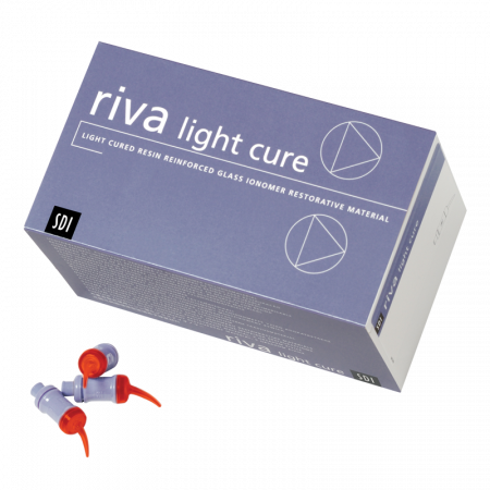 Ionômero de Vidro em Cápsulas - Riva Light Cure - Cor: A2